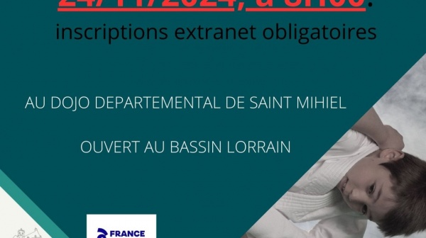 6 places UV4 Pratique au Shiai du 24/11/24 à Saint-Mihiel